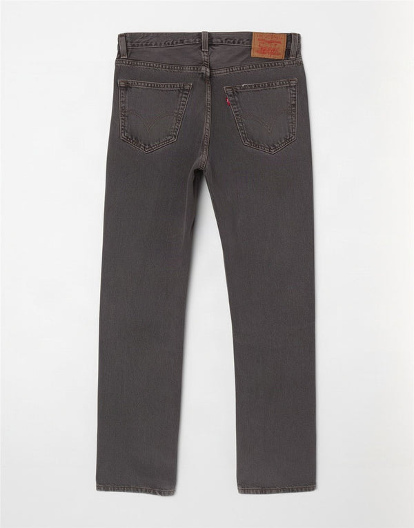 Blugi drepti pentru bărbați Levi's 529 cu talie joasă W32 L32 bumbac gri