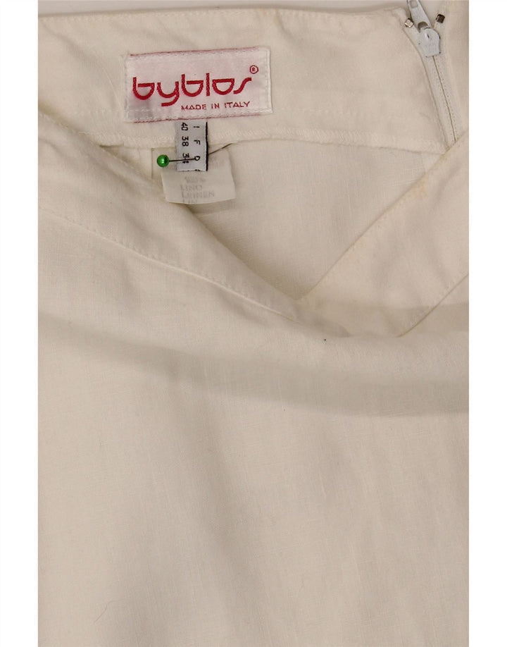 Fusta creion pentru femei Byblos IT 40 Small W28 In White