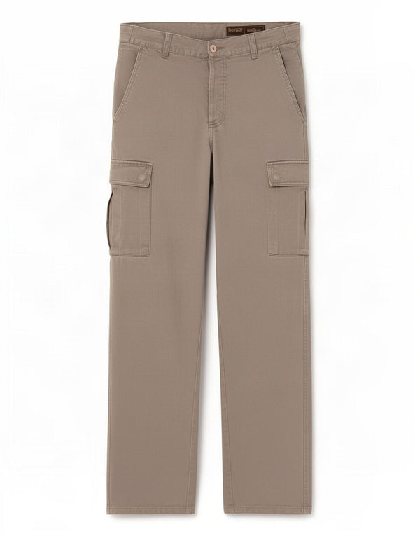 Pantaloni cargo drepti pentru bărbați Gas W32 L29 bumbac gri