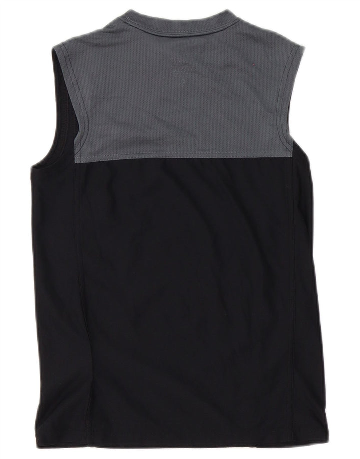 Vesta Nike Dri Fit Top pentru femei UK 10 Mic, negru, poliester color bloc