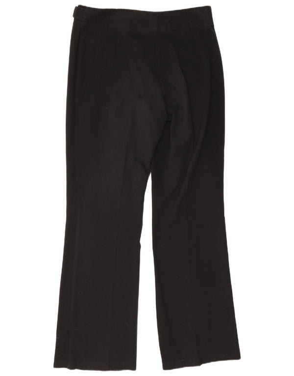 Pantaloni de costum pentru femei Marks & Spencer Bootcut UK 16 Large W34 L32 Negru
