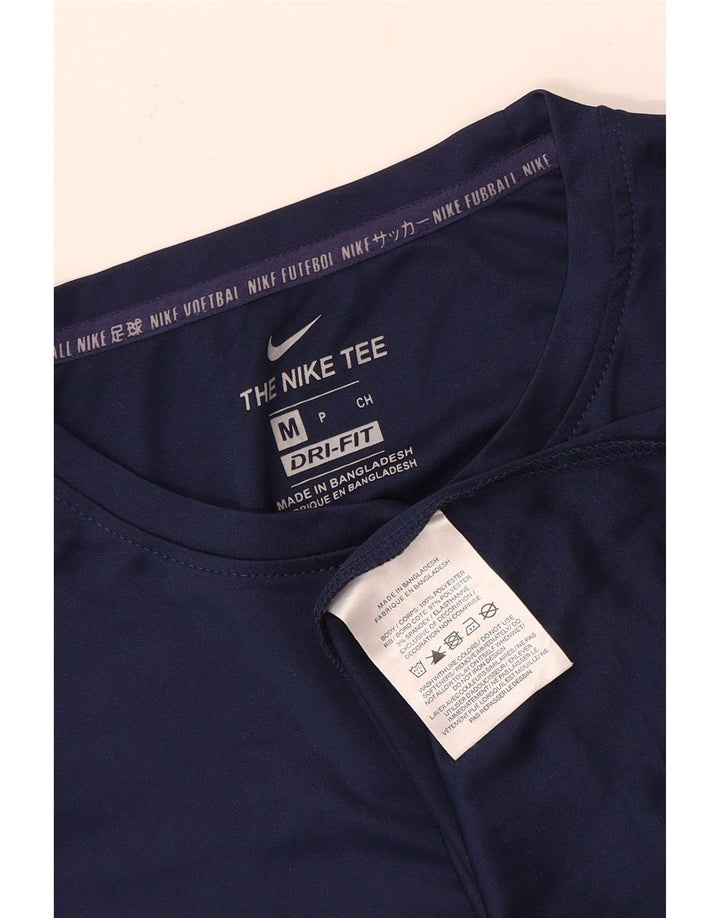Vest Vest Top Dri Fit Nike pentru bărbați, poliester, albastru, mediu