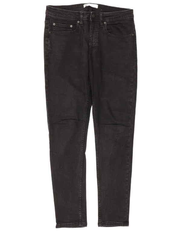 Blugi skinny pentru bărbați Zara EU 40 Medium W31 L28 Bumbac negru