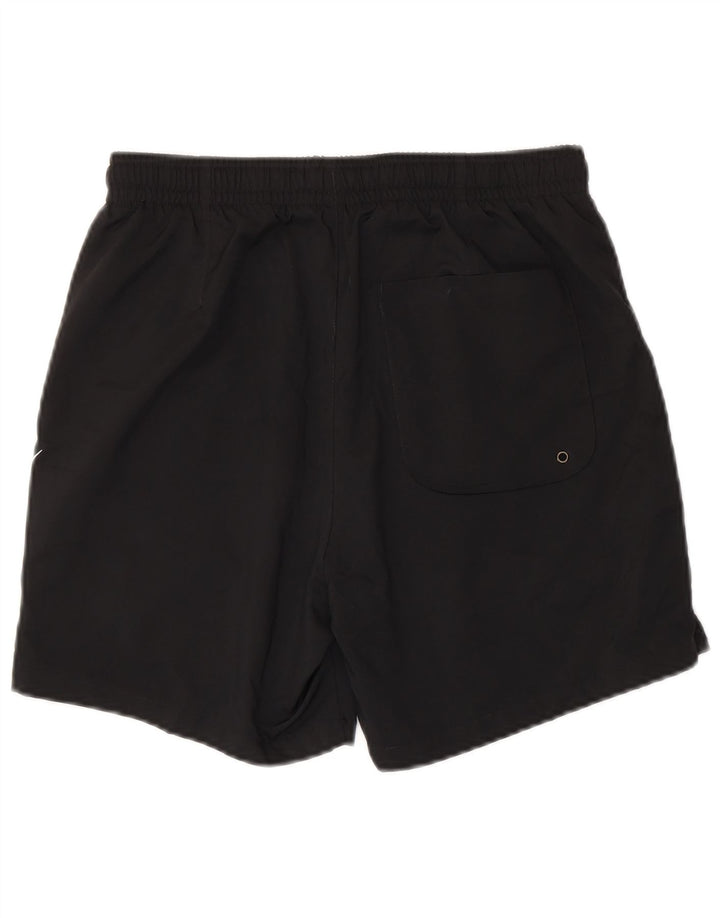 Pantaloni scurti sport grafic NIKE pentru bărbați, poliester negru mic
