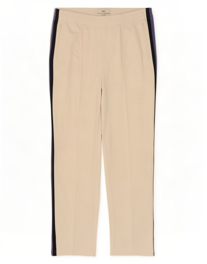 Pantaloni de trening pentru femei Marks & Spencer UK 12 Medium Off White