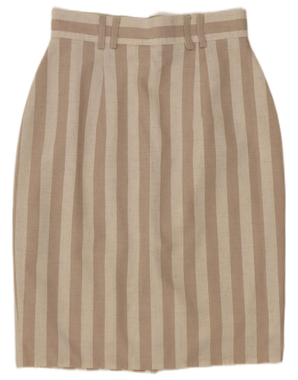 Fusta creion cu talie înaltă pentru femei St. Bernard UK 10 Small W22 Beige Dungat