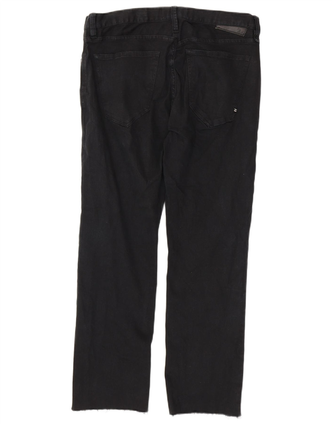 BILLABONG Blugi drepti pentru bărbați W32 L29 bumbac negru