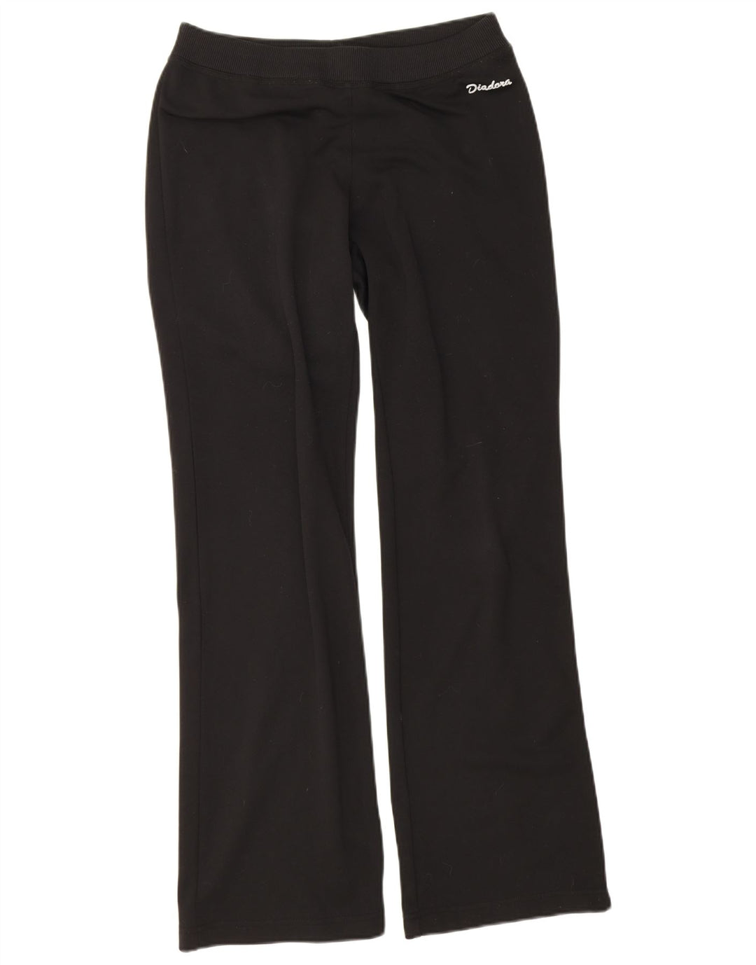 Pantaloni de trening Diadora pentru femei UK 12 Poliester mediu negru