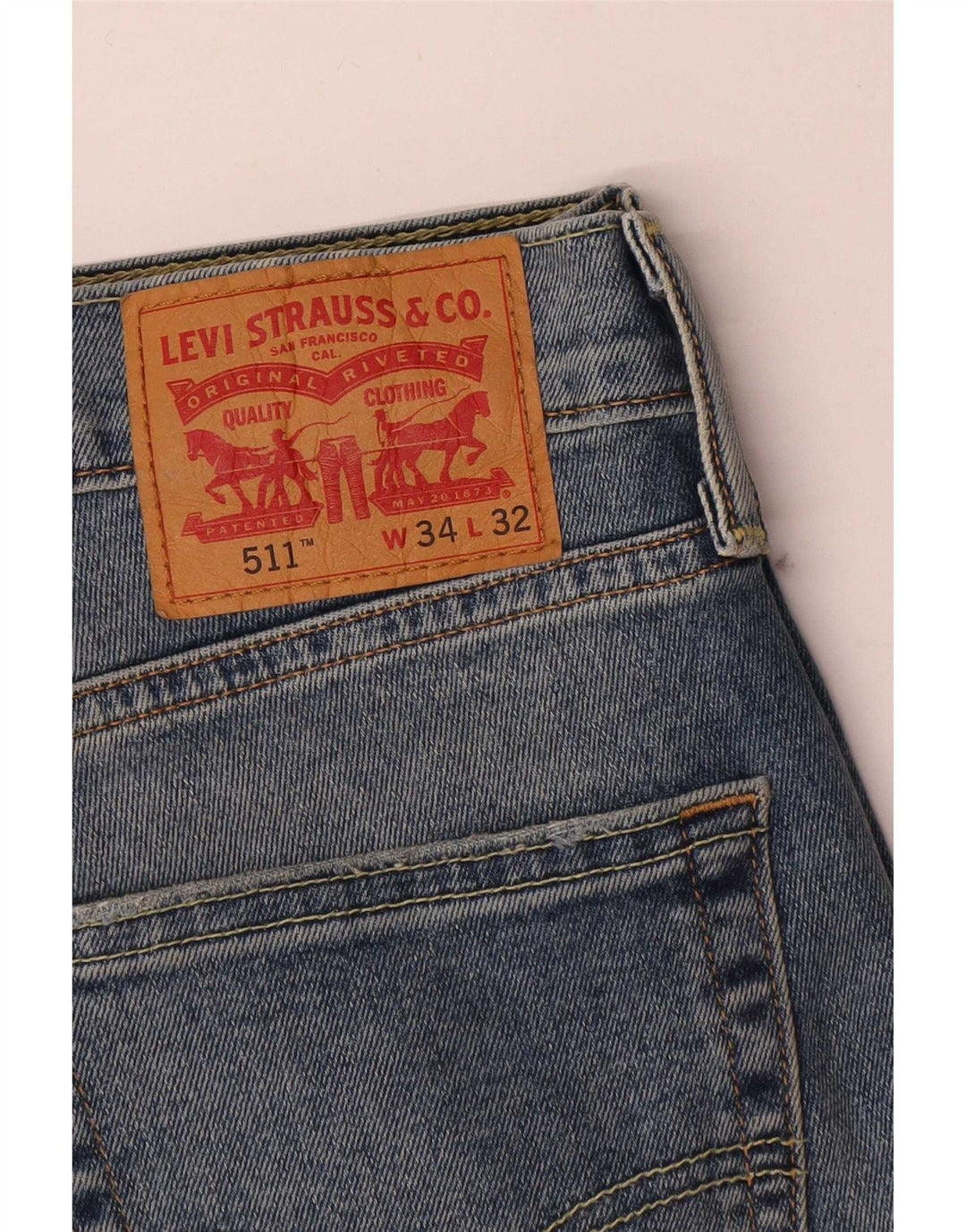 Blugi Levi's 511 Slim W34 L29 Albastru