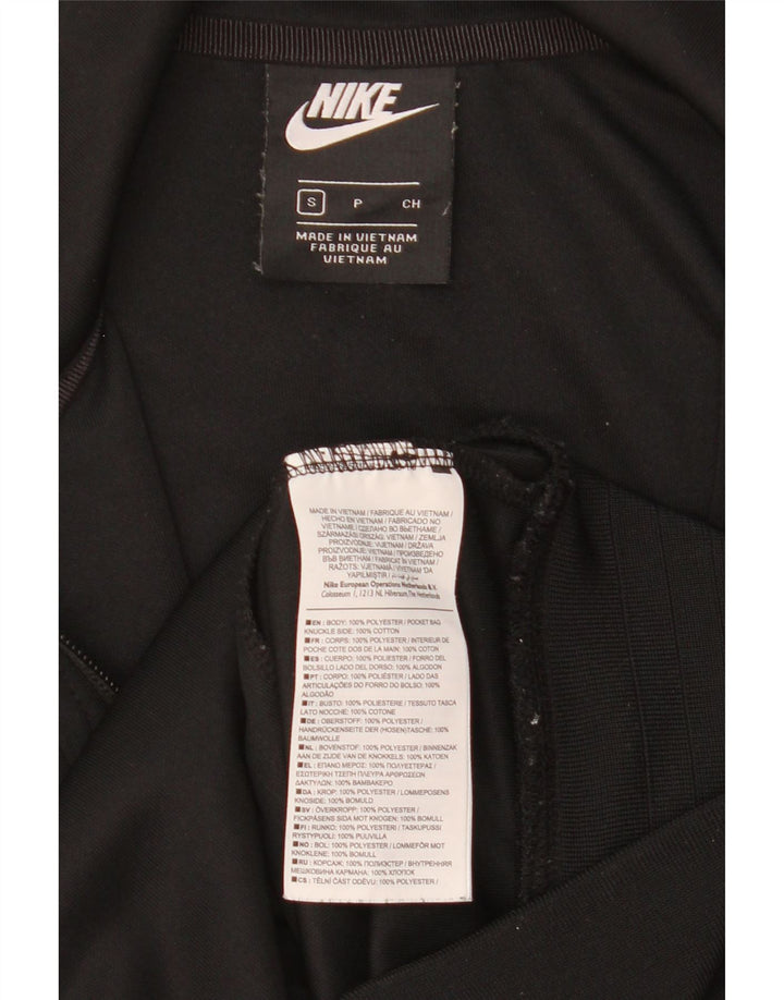 Jachetă de top pentru trening grafic NIKE pentru bărbați, negru, poliester color bloc