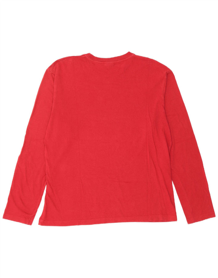 Levi's Top pentru bărbați cu mânecă lungă XL, bumbac roșu