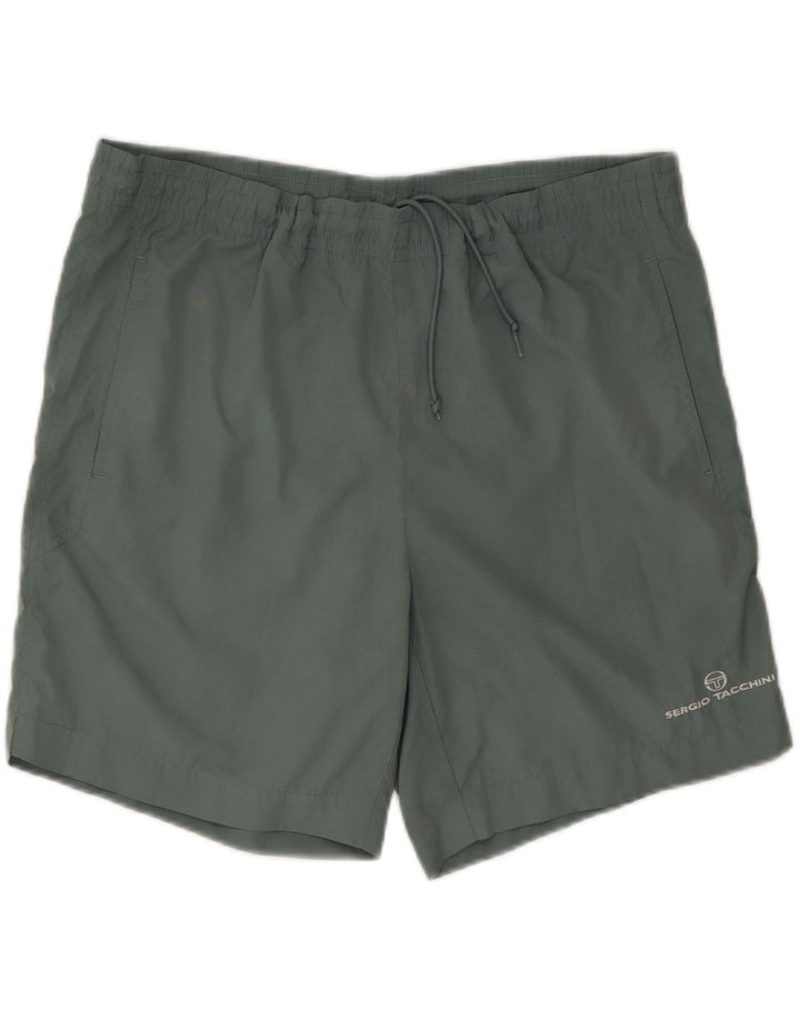 Sergio Tacchini pantaloni scurți sport pentru bărbați XL verde