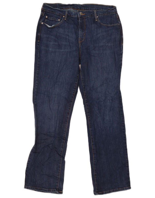 Levi's Womens Straight Jeans W32 L29 Blue