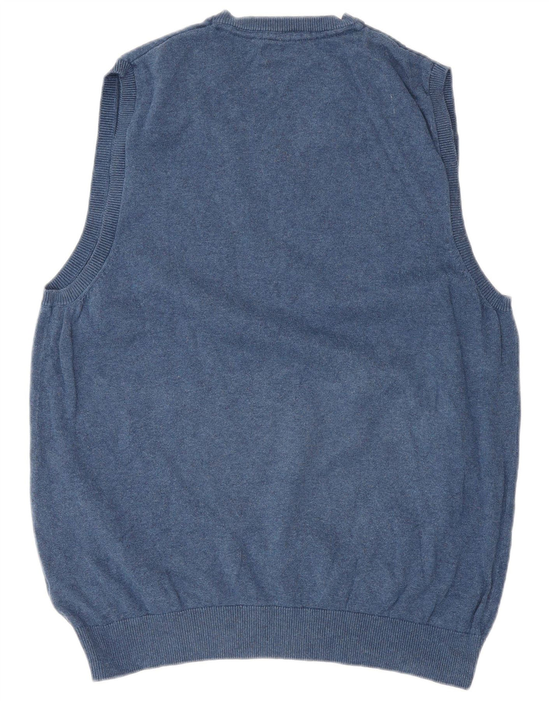 Marks & Spencer Vestă pentru bărbați Tank Top mare din bumbac bleumarin