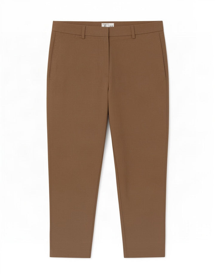 Pantaloni tăiați pentru femei Marks & Spencer UK 12 Medium L30 L24 Bej