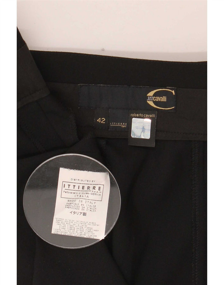 Fusta creion pentru femei Just Cavalli IT 42 Medium W28 Poliester negru