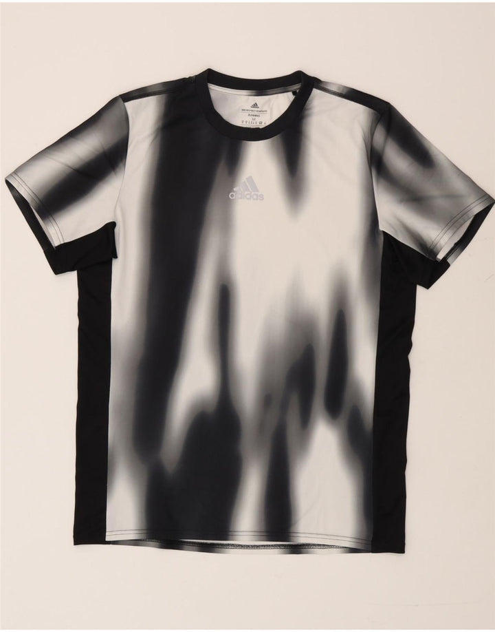 Tricou pentru bărbați Adidas Aeroready Top Mediu Negru Tie Dye