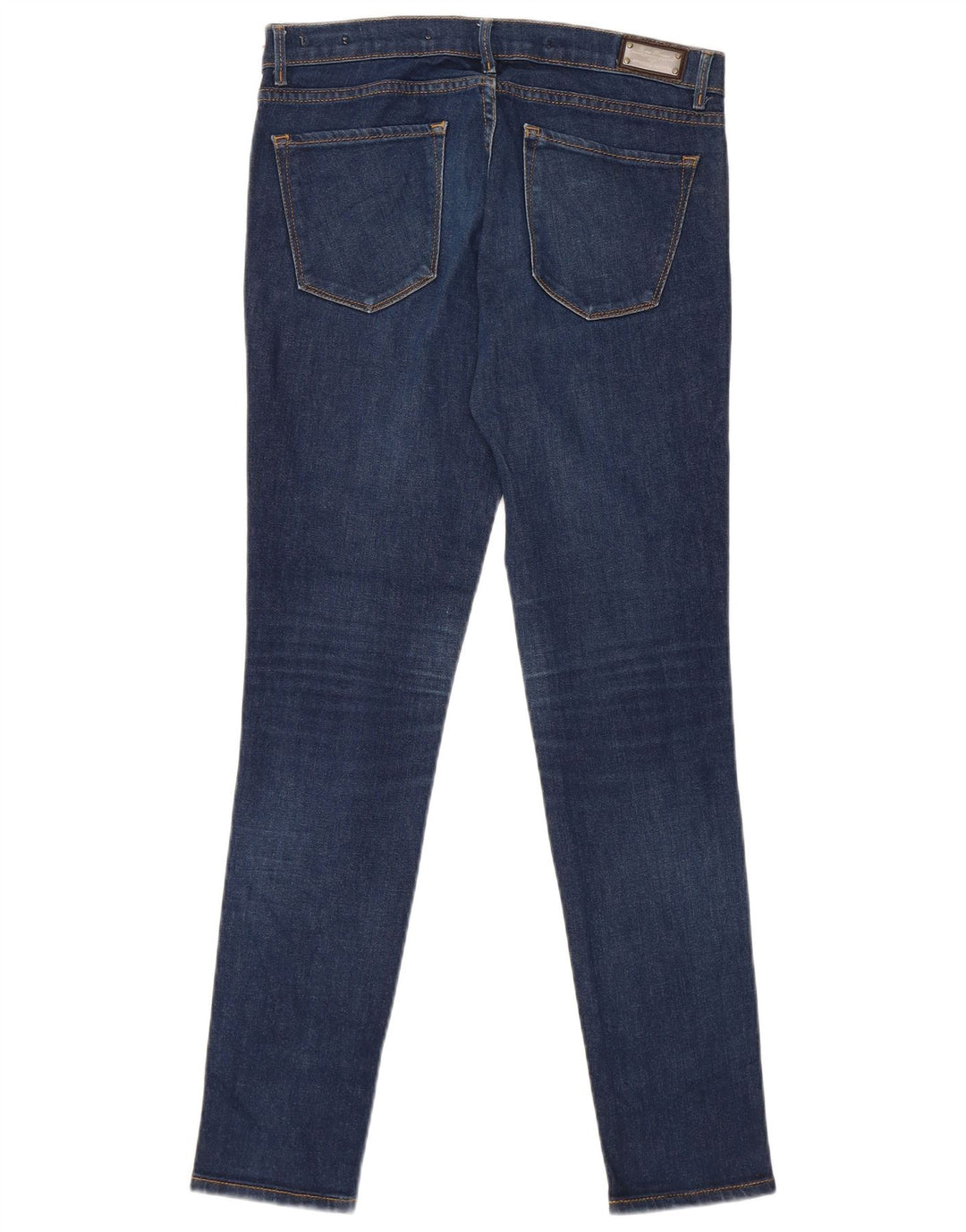 Blugi ZARA Femei Slim EU 36 XS W26 L29 Albastru Bumbac