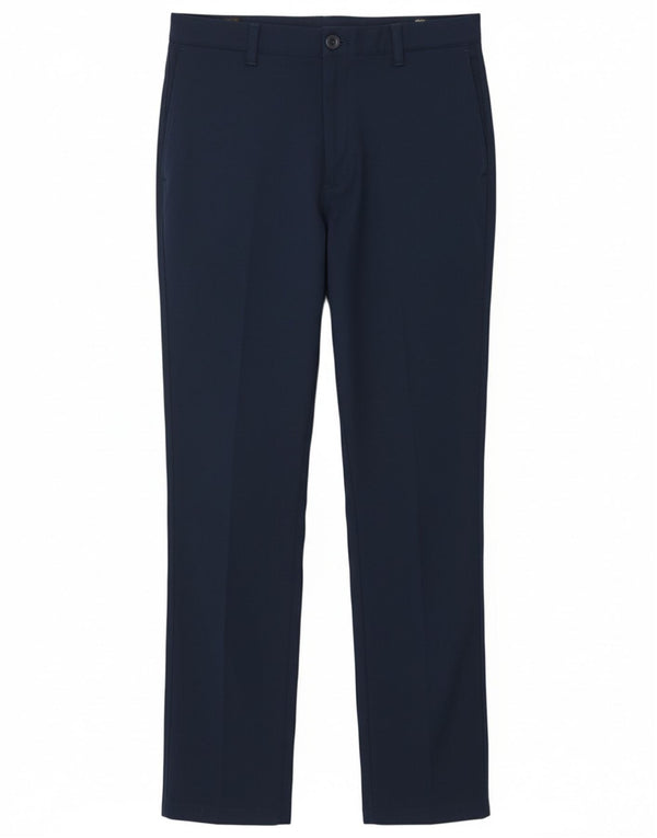 UNDER ARMOUR Boys Slim Casual Trousers 15-16 Years W29 L27 Navy Blue