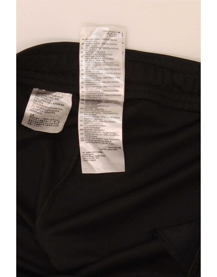 Pantaloni de trening Adidas Aeroready pentru bărbați, poliester mediu negru