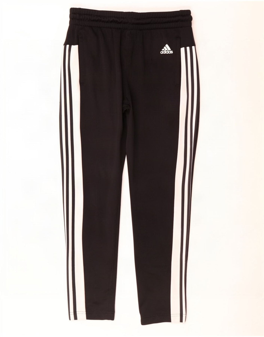 Leggings pentru femei Adidas UK 16/18, mare, negru, poliester color bloc