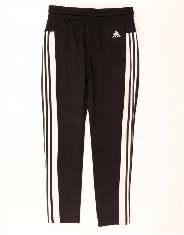 Leggings pentru femei Adidas UK 16/18, mare, negru, poliester color bloc