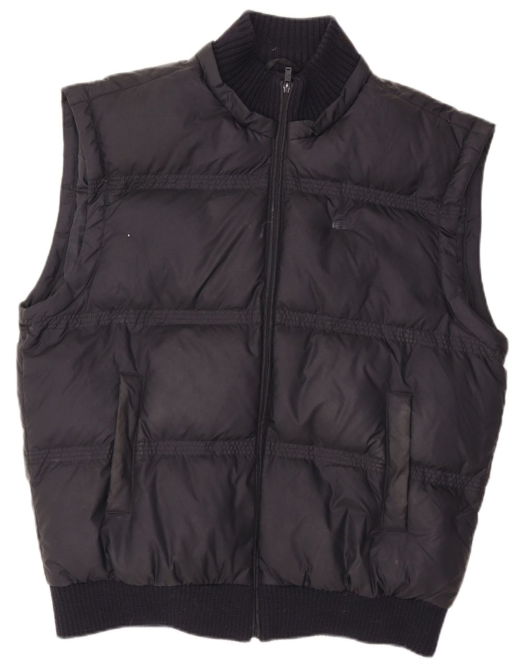 Gilet căptușit pentru bărbați Lacoste IT 58 3XL poliester bleumarin