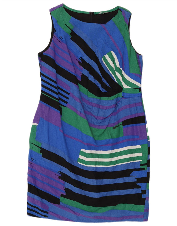 Marks & Spencer Rochie teacă Per Una pentru femei UK 20 2XL, cu dungi multicolore