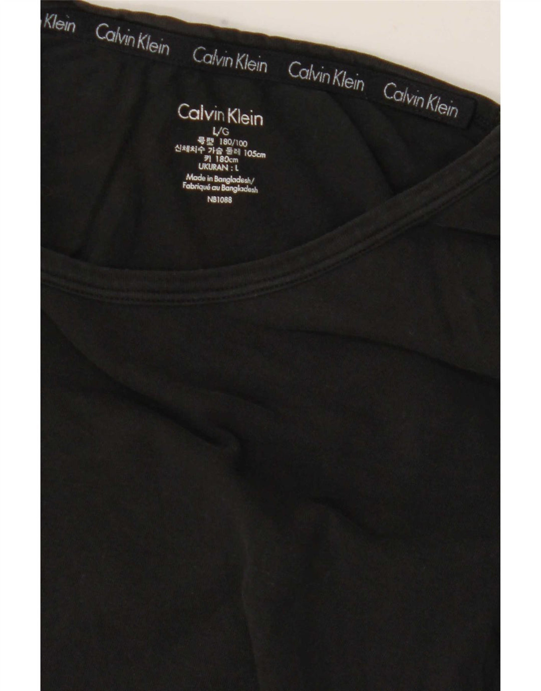 Tricou Calvin Klein pentru femei Top UK 16 Large Black