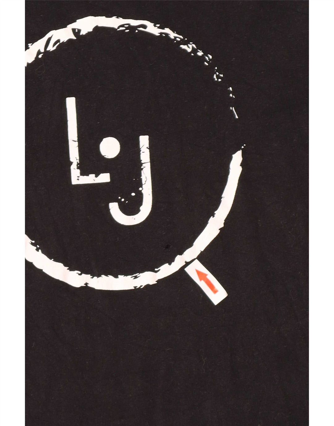 Tricou grafic Liu Jo pentru bărbați Top mic bumbac negru