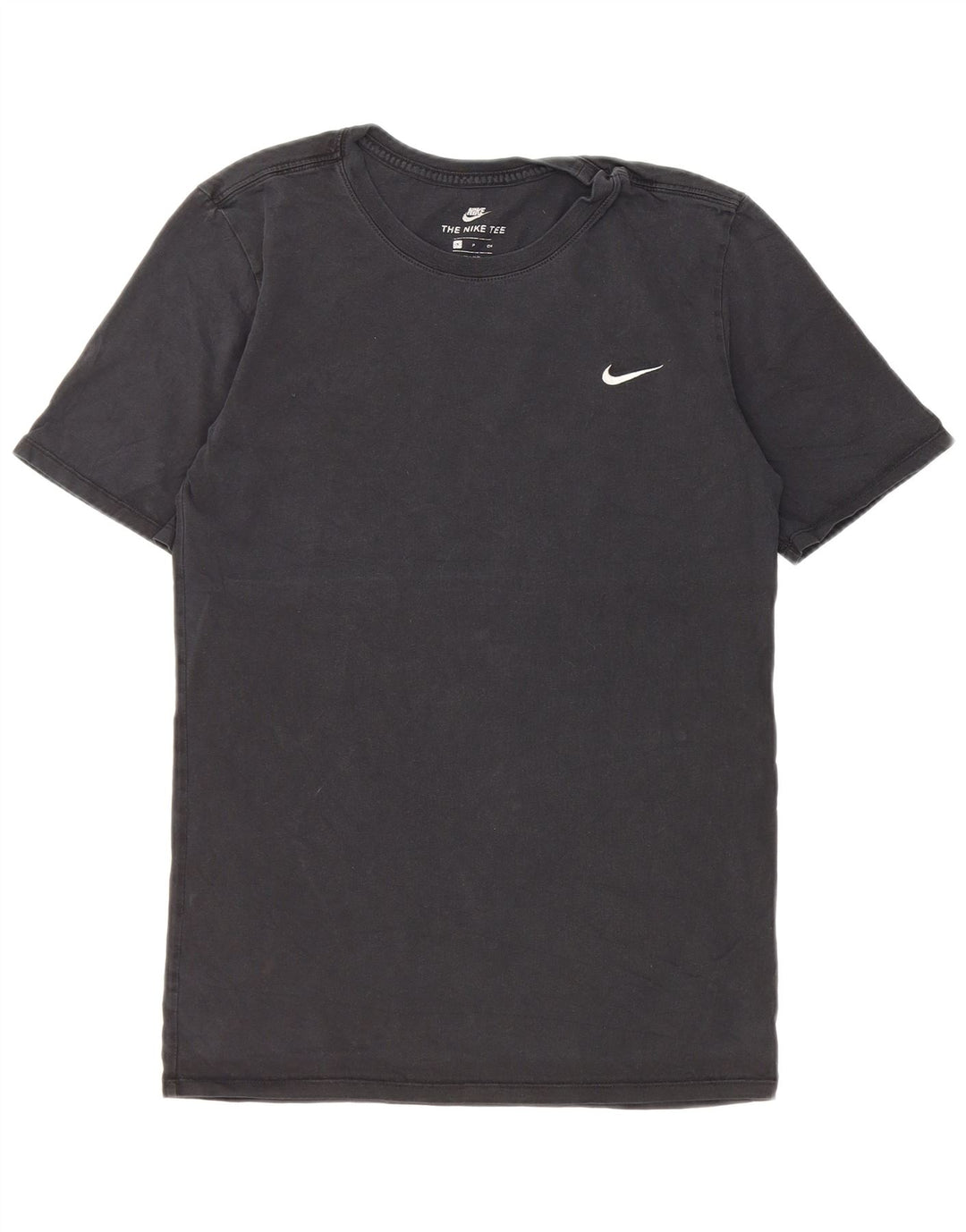 Tricou cu croi atletic Nike pentru bărbați Top mic din bumbac negru