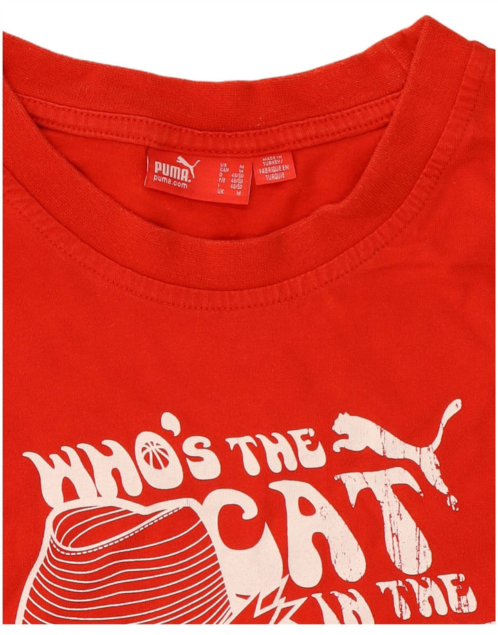 Tricou grafic Puma pentru bărbați Top Medium Red