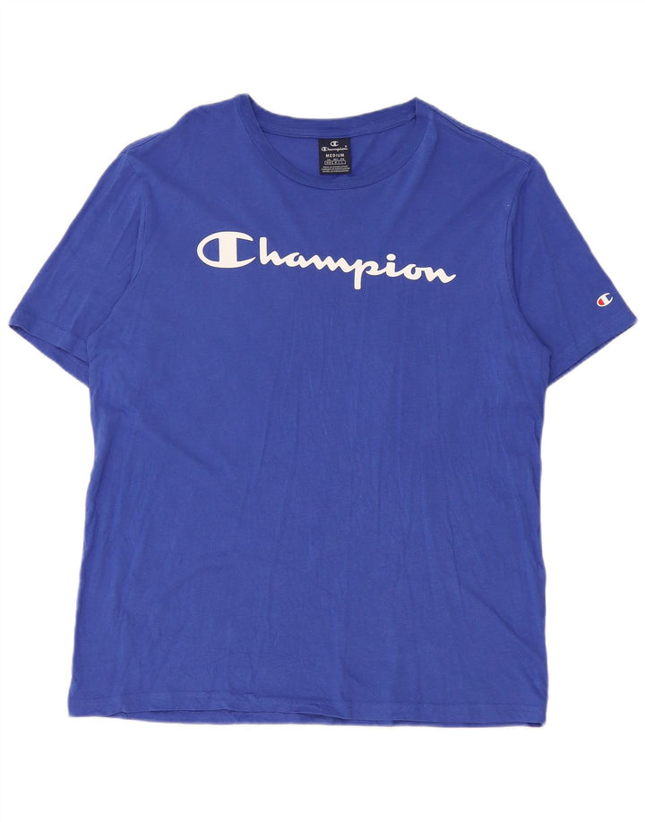 Tricou grafic pentru bărbați Champion Top Medium Blue