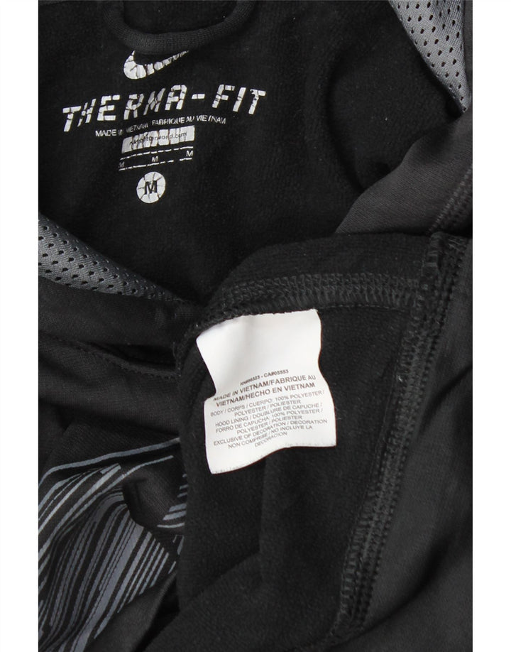 Pulover Nike Therma-Fit Graphic pentru bărbați, poliester, albastru, mediu