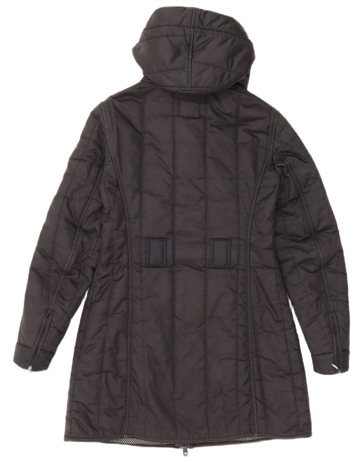 REFRIGWEAR Palton căptușit cu glugă pentru femei UK 14 Mediu Poliamidă bleumarin