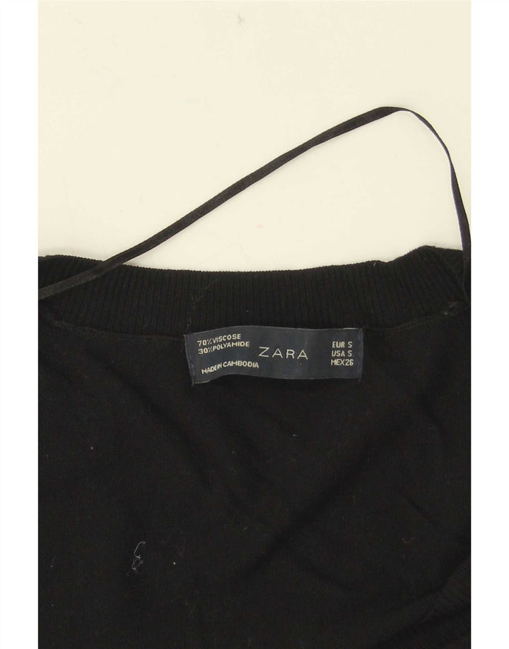 Top tanc pentru femei Zara UK 10 Small Black