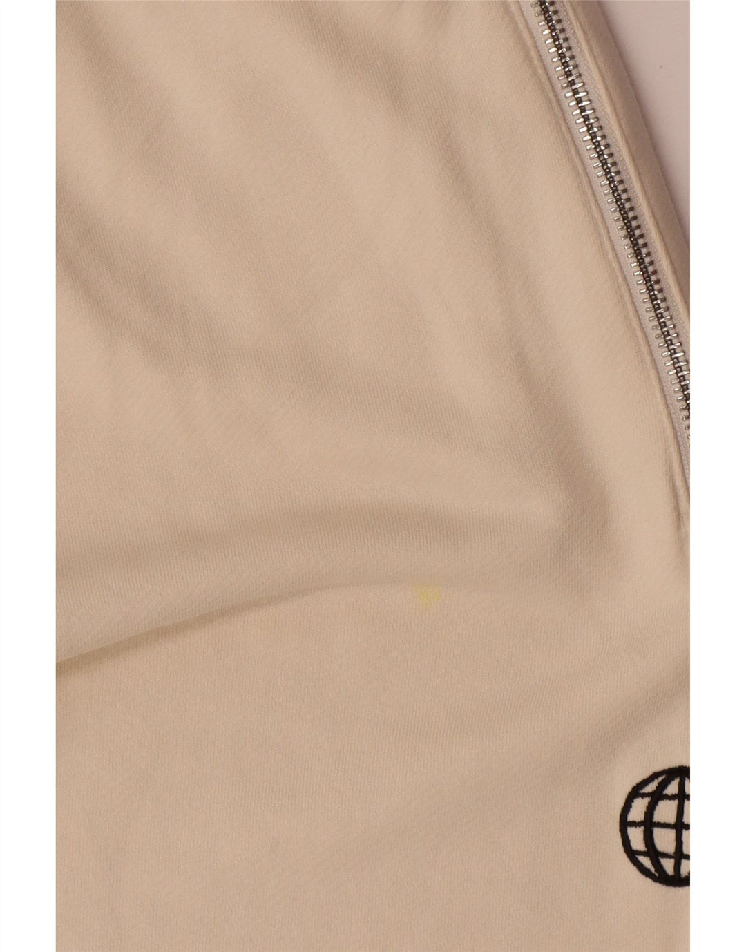 Pantaloni de trening pentru bărbați Zara Pantaloni de jogging Bumbac alb mediu mediu