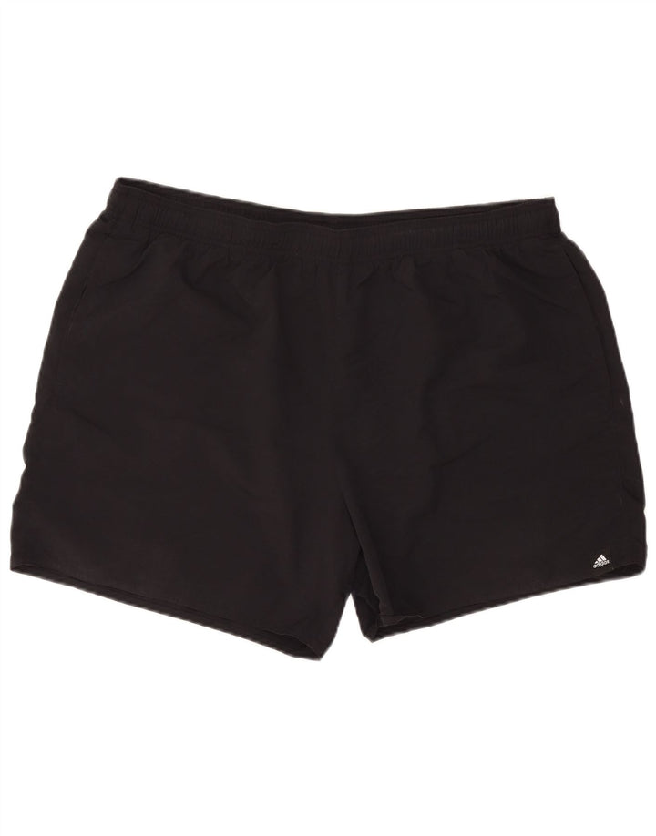 Pantaloni scurți sport pentru bărbați Adidas 2XL, nailon negru