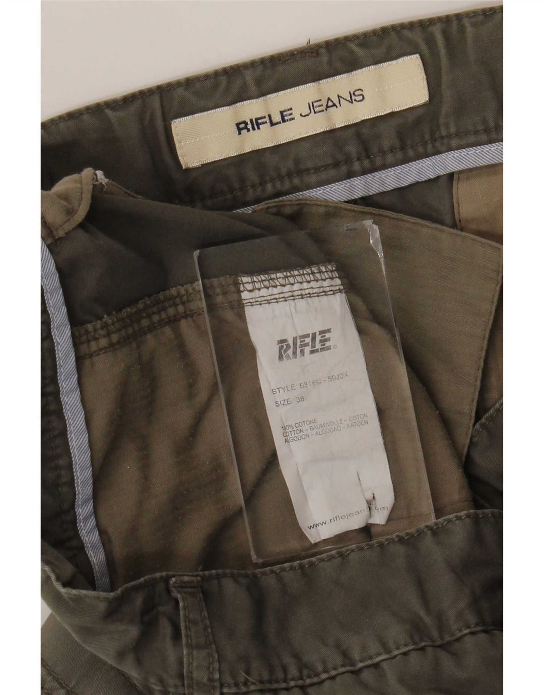 Pantaloni scurți cargo pentru bărbați Rifle W38 XL bumbac gri