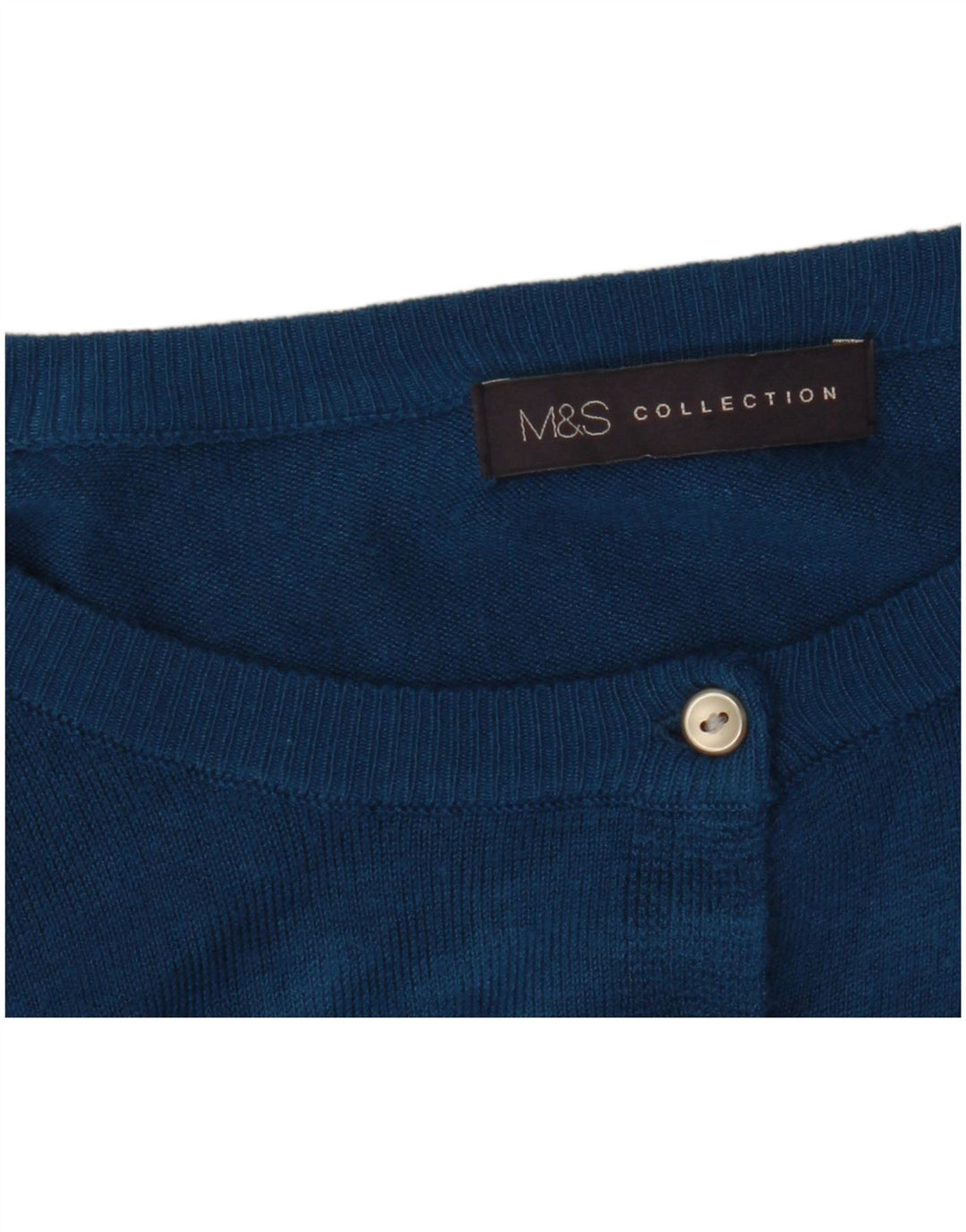 Pulover cardigan pentru femei Marks & Spencer UK 18 XL Albastru