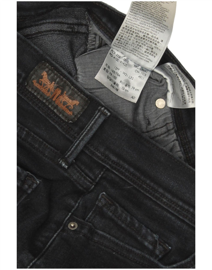 Blugi skinny pentru femei 512 LEVI'S US 12 mare W31 L32 bleumarin