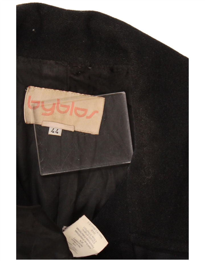 Palton Byblos pentru femei IT 44 Lână neagră medie