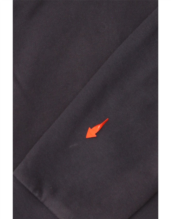 Pulover ADIDAS pentru bărbați, cu fermoar, bumbac, albastru mic