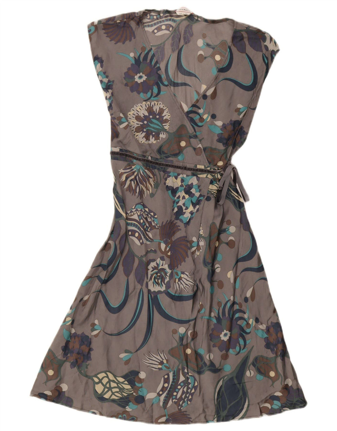 Max & Co. Rochie Wrap pentru femei UK 8 Small Gri Floral