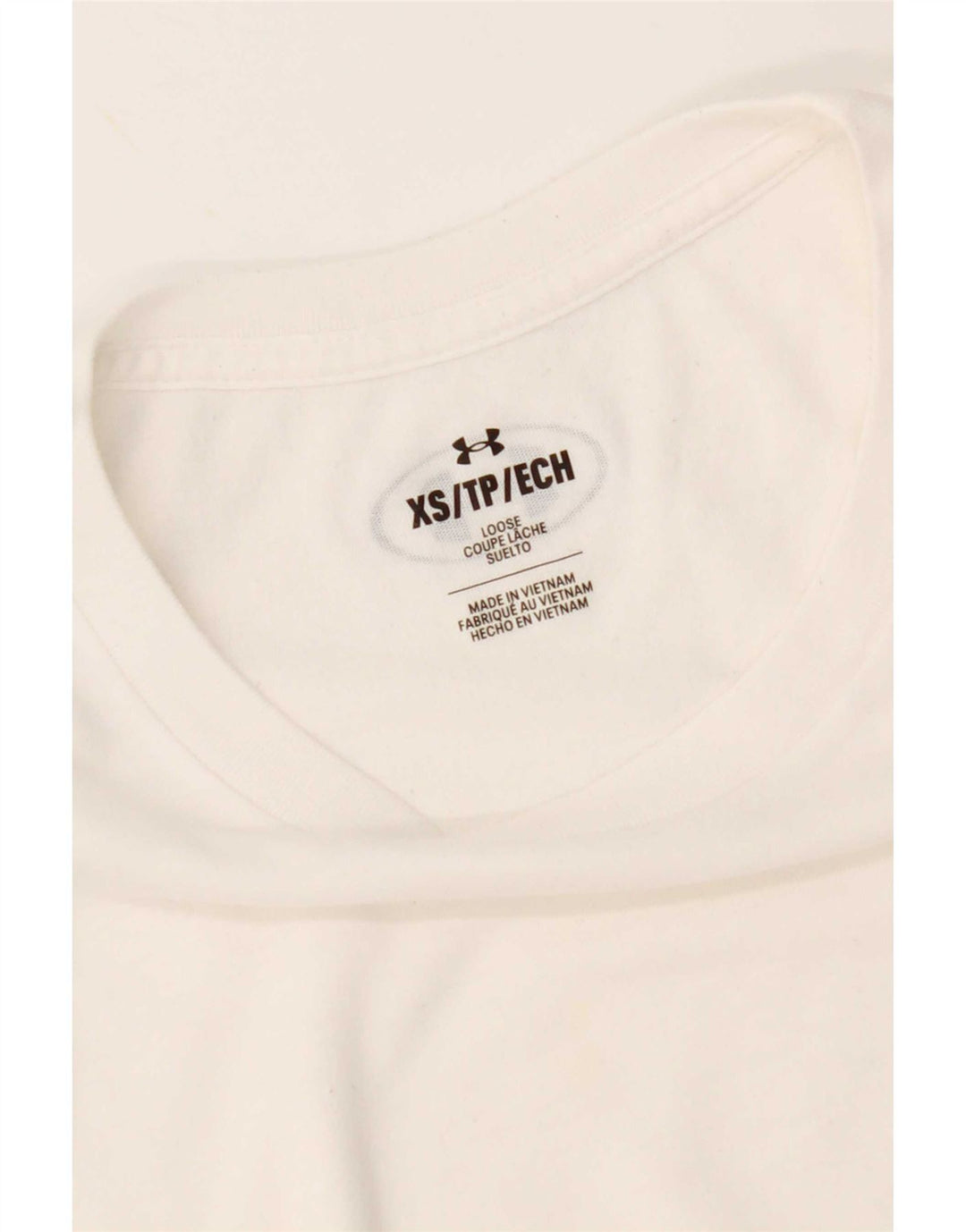 Tricou pentru bărbați Under Armour Top XS Alb