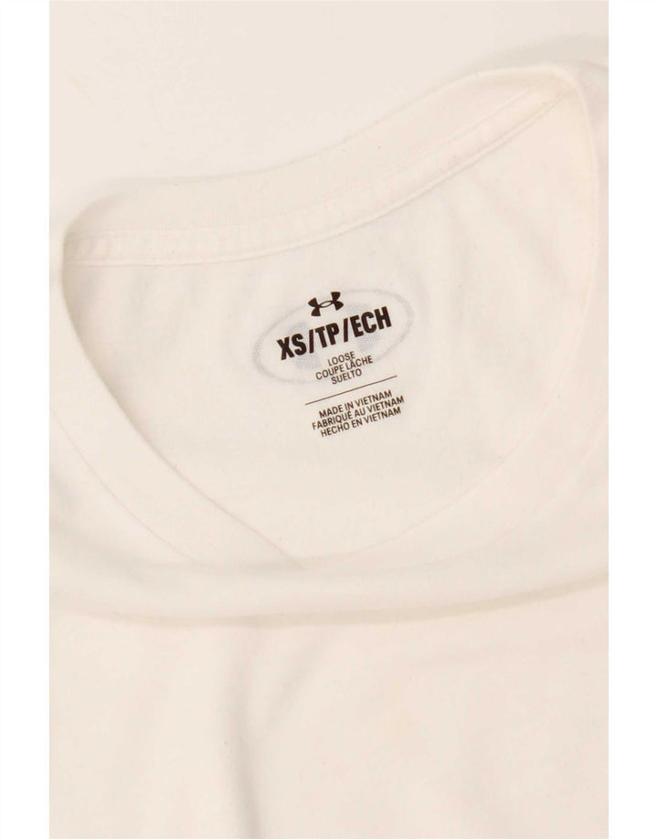 Tricou pentru bărbați Under Armour Top XS Alb