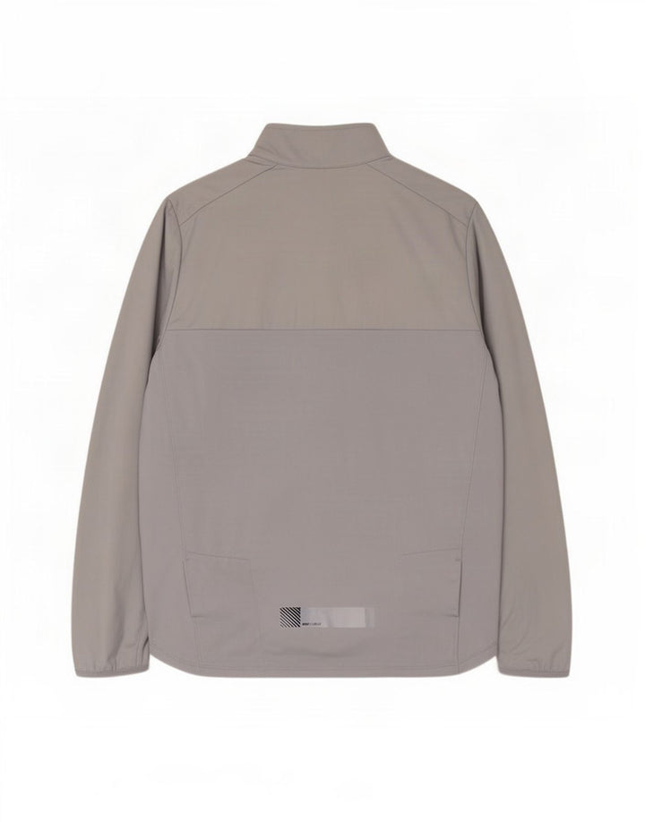 Jachetă de top pentru trening Nike Dri Fit pentru bărbați, mare, gri, poliester