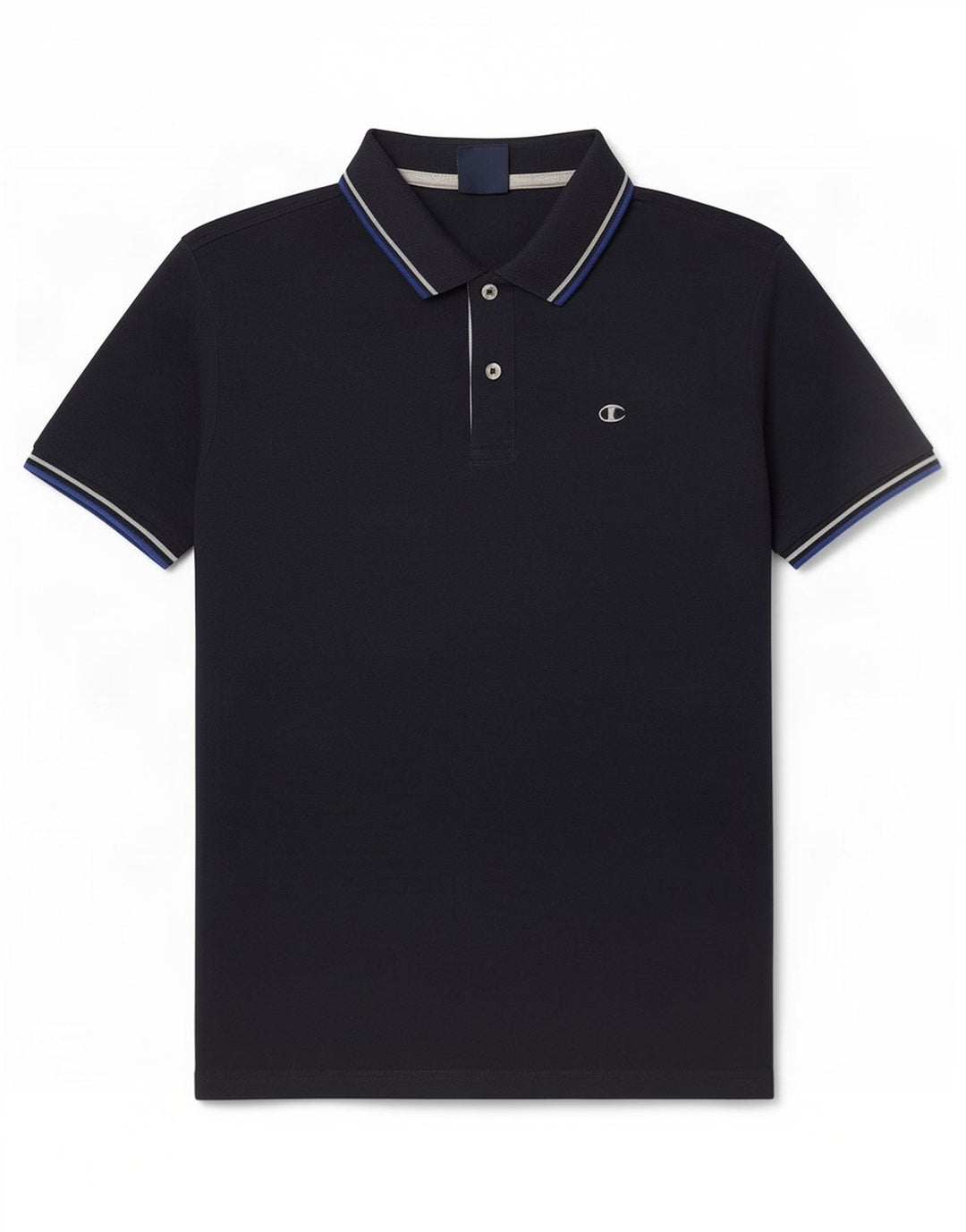 Tricou polo Champion pentru bărbați, mediu bleumarin, în dungi