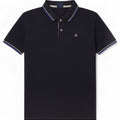 Tricou polo Champion pentru bărbați, mediu bleumarin, în dungi