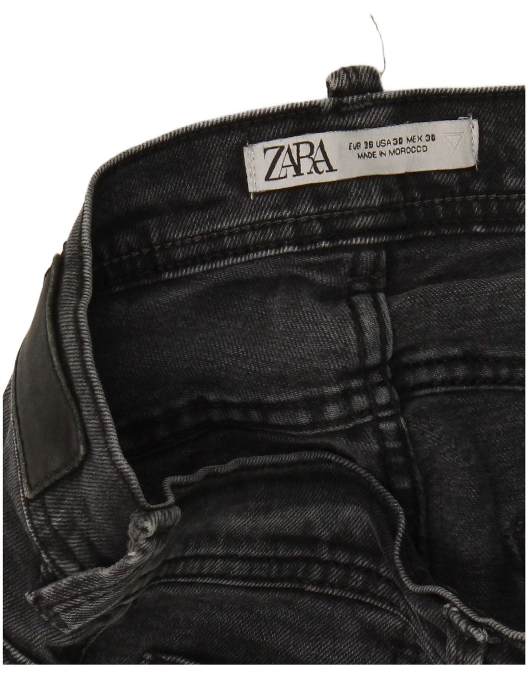 Blugi slim pentru bărbați Zara EU 38 Mici L30 L27 Gri